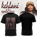 Kehlani x World Tour 2026 North America Shirt Kehlani Merch Presents For Music Lovers - Merchluma
