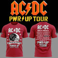 AC DC X Atlanta Falcons Merch Power Up Tour 2026 T-Shirt Music Concert Outfits Gift For Fans - Merchluma