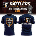 Arizona Rattlers Merch 2026 Western Conference Champions T-Shirt Present For Football Lovers - Merchluma