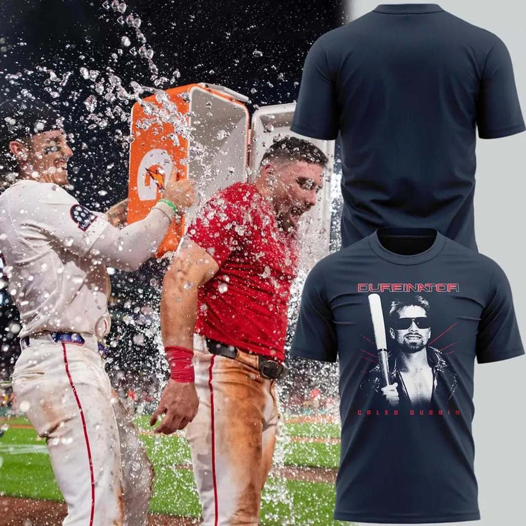 Boston Red Sox X Caleb Durbin Durbinator 2026 T-Shirt Red Sox Merch Gift Ideas For Baseball Fan - Merchluma