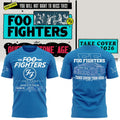 Foo Fighters X Detroit Lions Take Cover Tour 2026 T-Shirt Foo Fighters Merch Music Lover Gifts - Merchluma