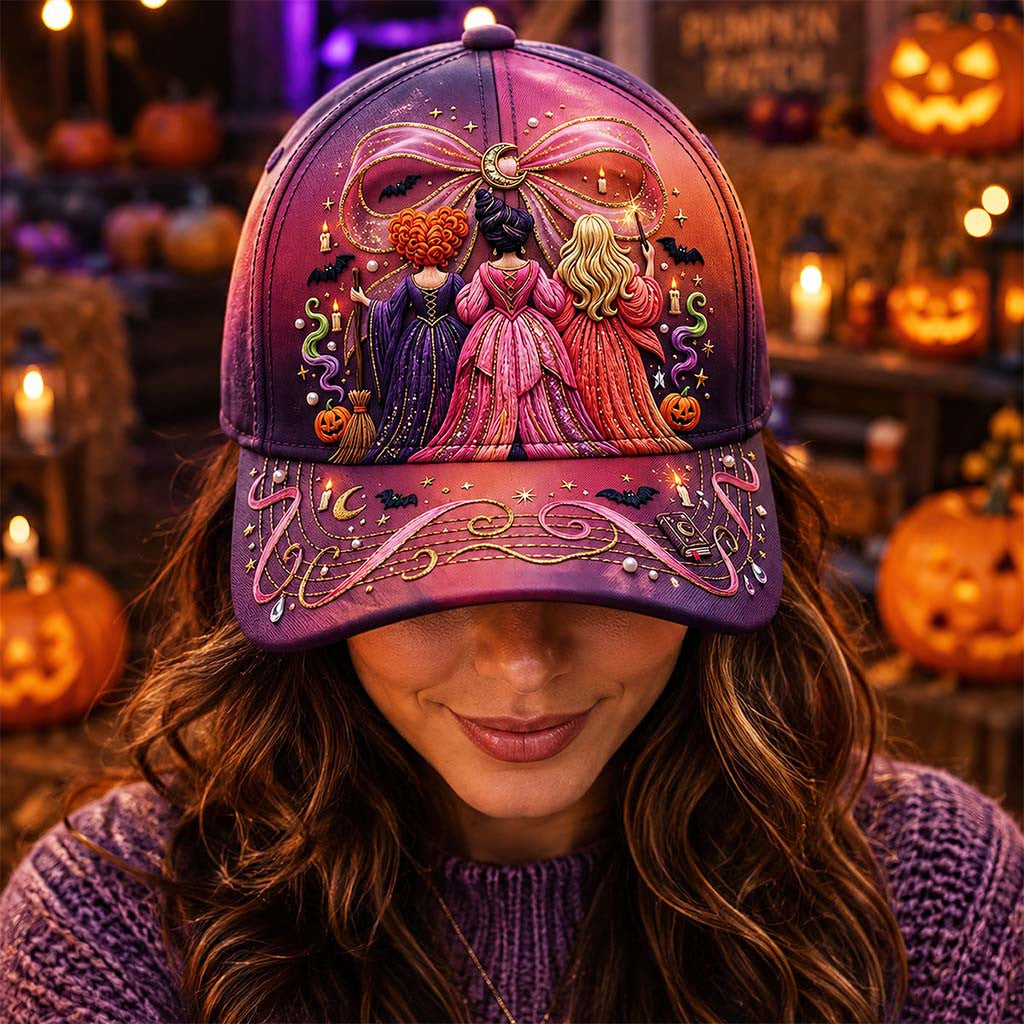 Hocus Pocus Halloween Hat Scary Horror Cap Best Gifts For Halloween - Merchluma