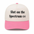 Slut On The Spectrum Infinity Symbol Hat Embroidered Birthday Gift For Friends - Merchluma