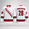 Carolina Hurricanes x Woodpeckers Celebrate Canes Stanley Cup Hockey Jersey Hurricanes Merch - Merchluma