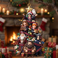 Harry Potter Christmas Acrylic Ornament Xmas Tree Decorations Gifts For Fans - Merchluma