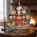 Peanuts Snoopy 75th Anniversary Christmas Acrylic Ornament Xmas Tree Decor Gift For Family - Merchluma