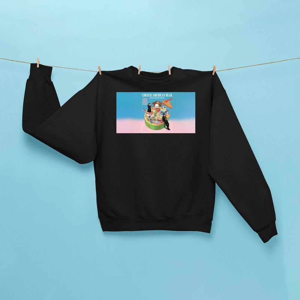 Chinese American Bear Dim Sum And Then Some Sweatshirt Chinese American Bear Merch Fan Gear - Merchluma