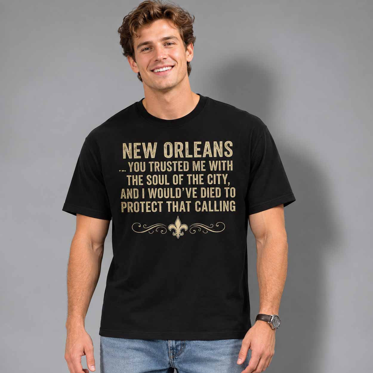 Drew Brees New Orleans You Trusted Me With The Soul 2026 Shirt Drew Brees Merch Fan Gifts - Merchluma