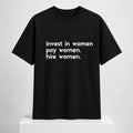 Enes Kanter Freedom Invest In Women Pay Women Hire Women Shirt Enes Freedom Merch Fan Gear - Merchluma