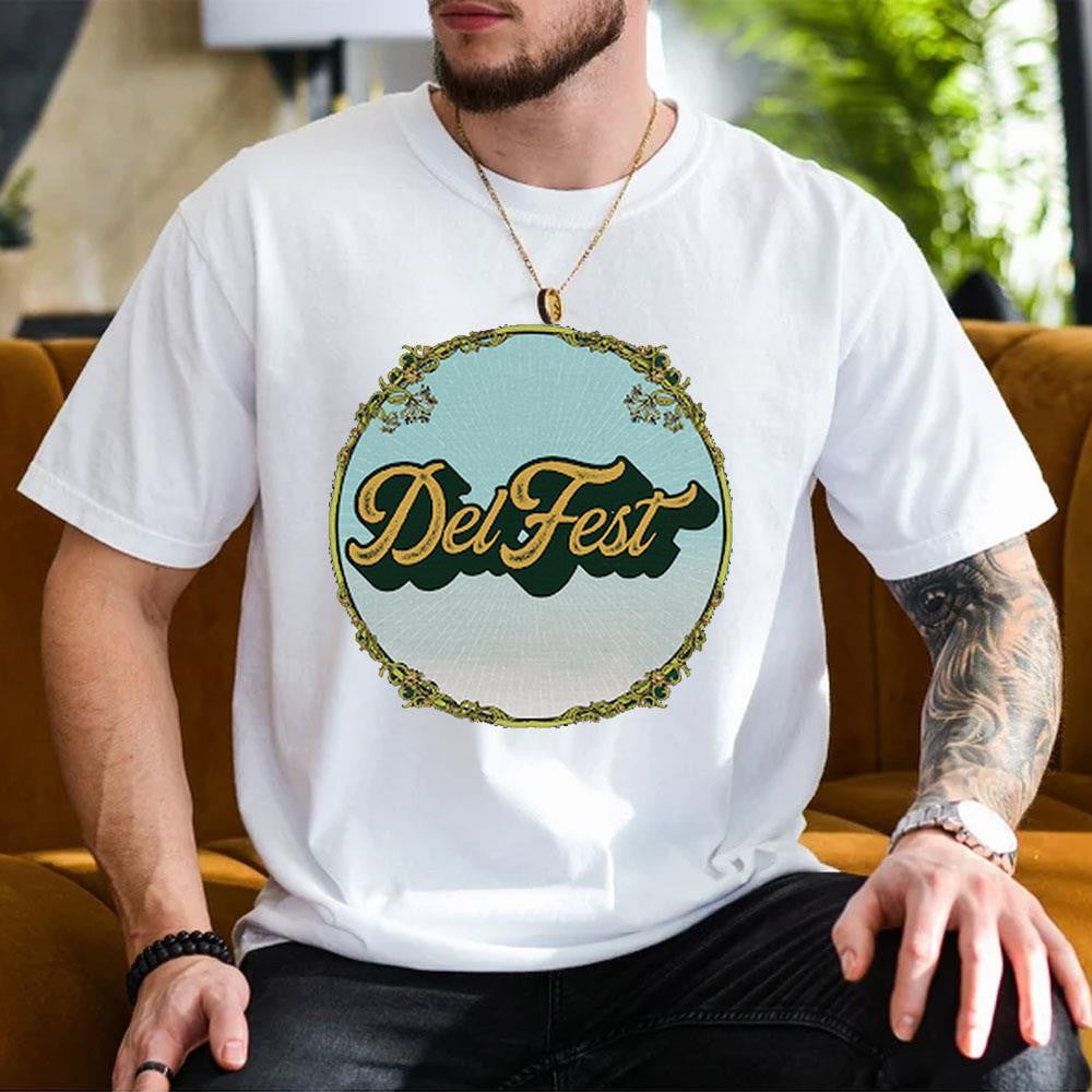 DelFest 2026 T-Shirt DelFest Music Festival Merch Presents For Music Lovers - Merchluma
