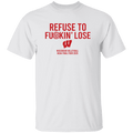 Mimi Colyer Carter Booth Refuse To Fckin Lose Shirt Wisconsin Volleyball Final Four 2025 T-Shirt - Merchluma