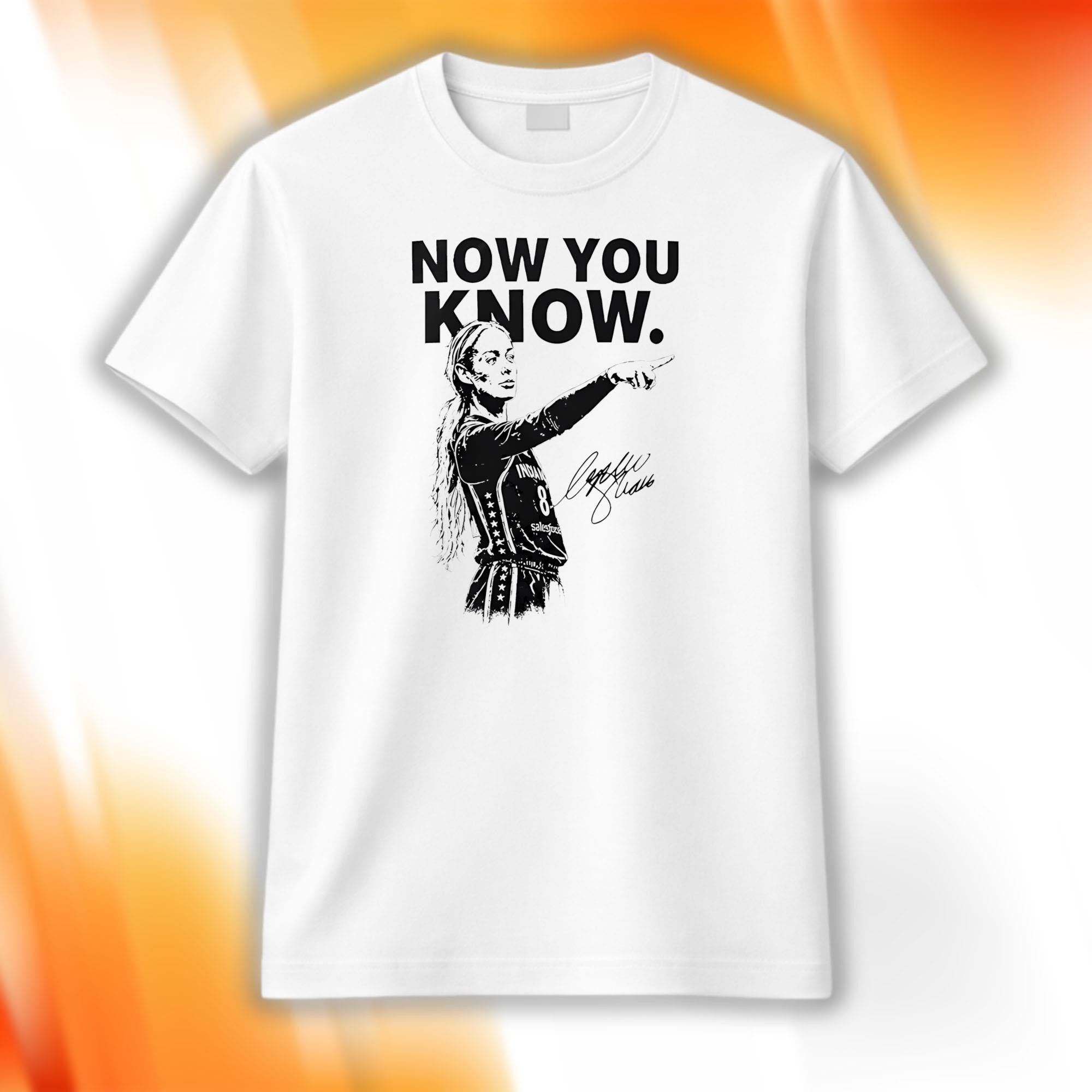 Sophie Cunningham Now You Know Shirt Indiana Fever Merch Basketball Fan Apparel Gifts - Merchluma
