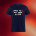 Clown World Apparel Merch 2026 Make AOC Bartend Again T-Shirt Sacrificial Gift Ideas - Merchluma