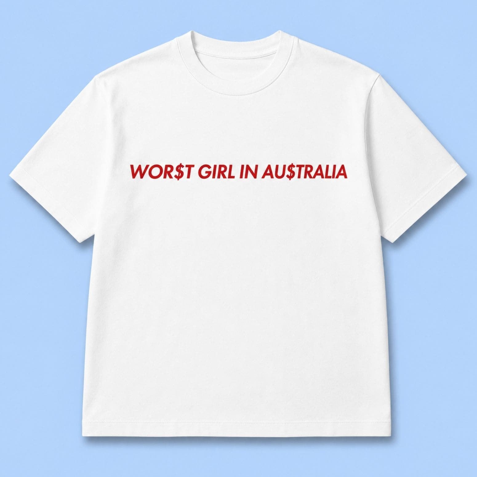 Worst Girl in Australia Shirt Slayyyter Merch Birthday Gift For Friend - Merchluma