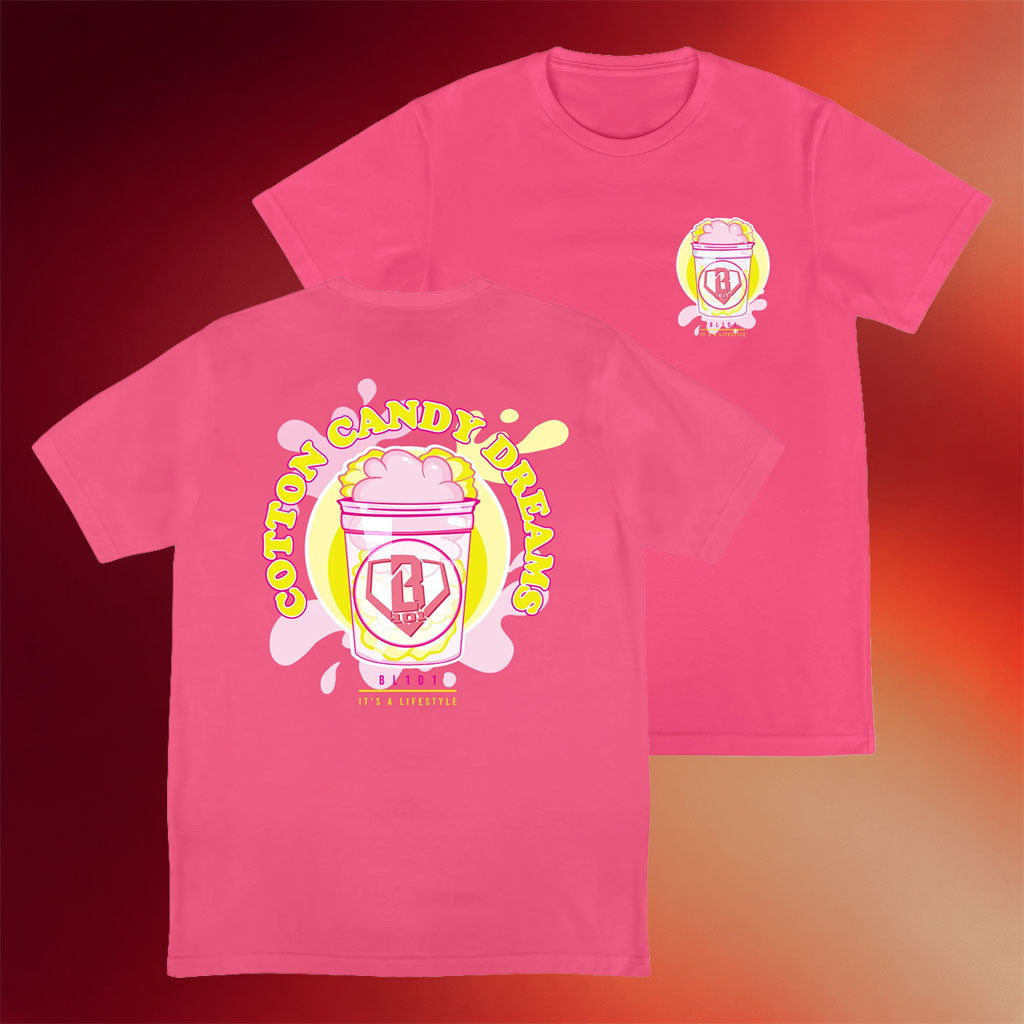 Baseball Lifestyle 101 Merch 2026 Sweet Spot T-Shirt Cotton Candy Dreams Shirt Gift For Her - Merchluma