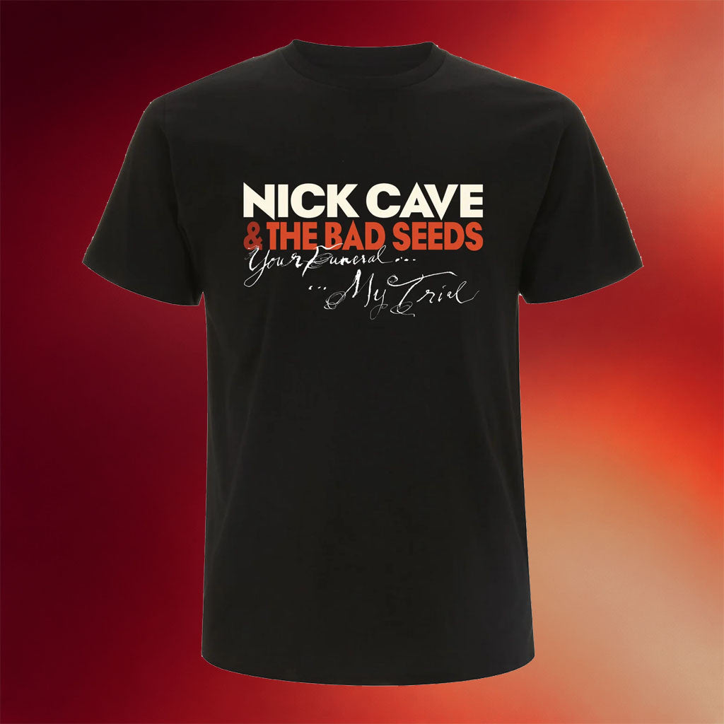 Nick Cave Merch 2026 Your Funeral My Trial T-Shirt Gift Ideas For Rock Band Fans - Merchluma