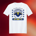 PBR Merch 2026 Nashville Stampede Crest T-Shirt White Bull Riding Shirt Gifts For Friends - Merchluma