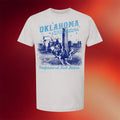PBR Merch 2026 Oklahoma Wildcatters OKC Skyline T-Shirt Present For Bull Rider - Merchluma
