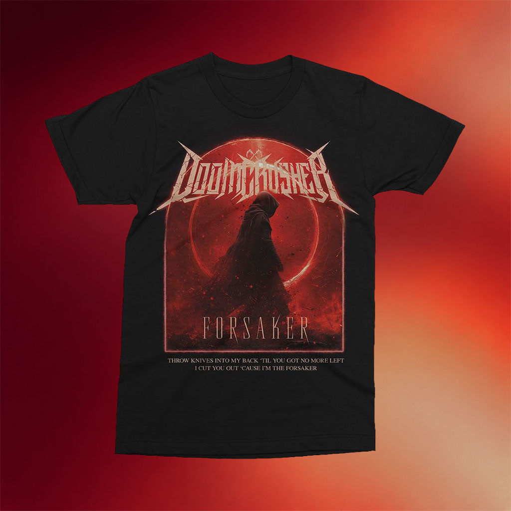 Arising Empire Merch 2026 Doomcrusher Forsaker T-Shirt Doomcrusher Merch Gift For Band Fans - Merchluma