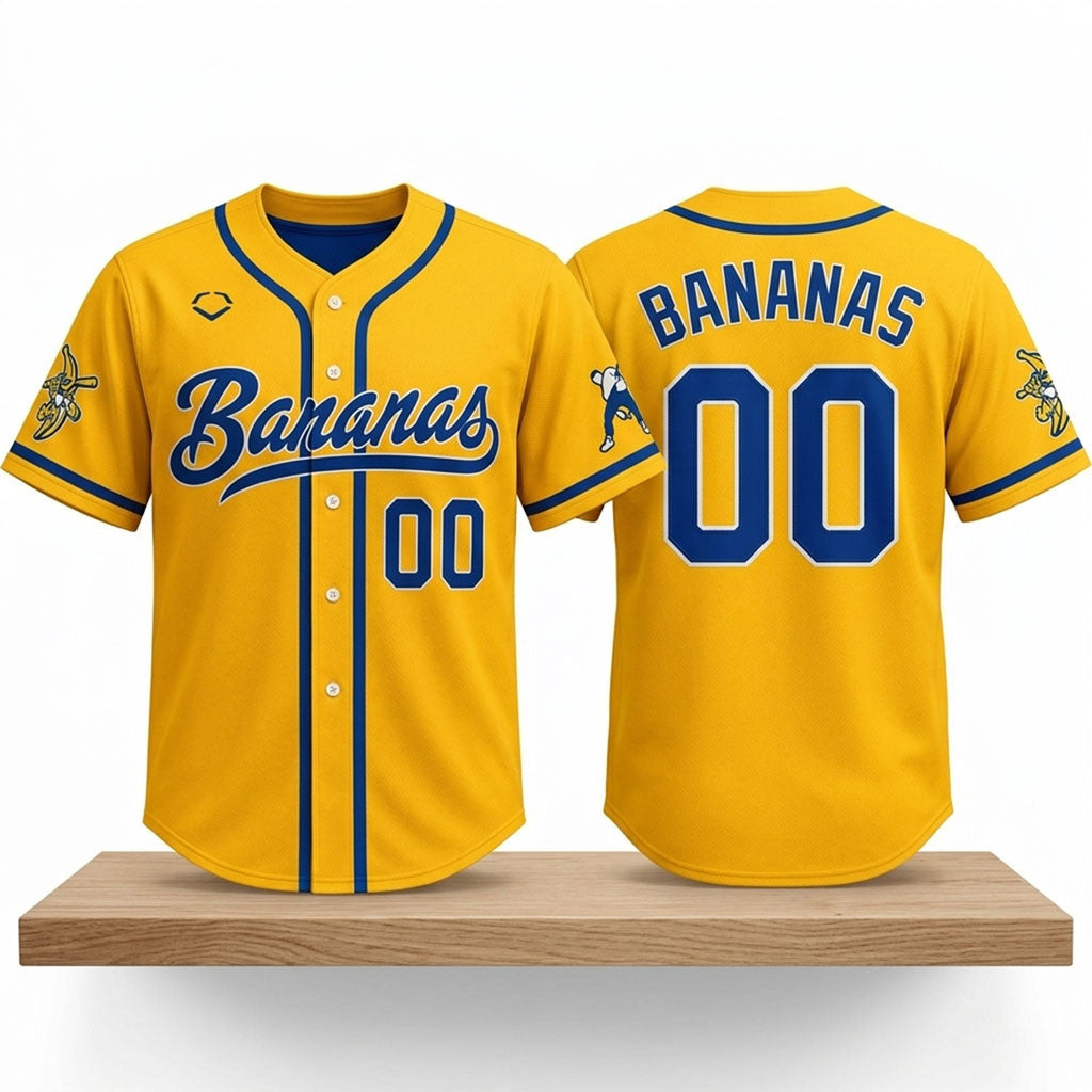 Personalized Minnesota Twins Banana Ball 2026 Jersey Twins Merch Gifts For Baseball Fans - Merchluma