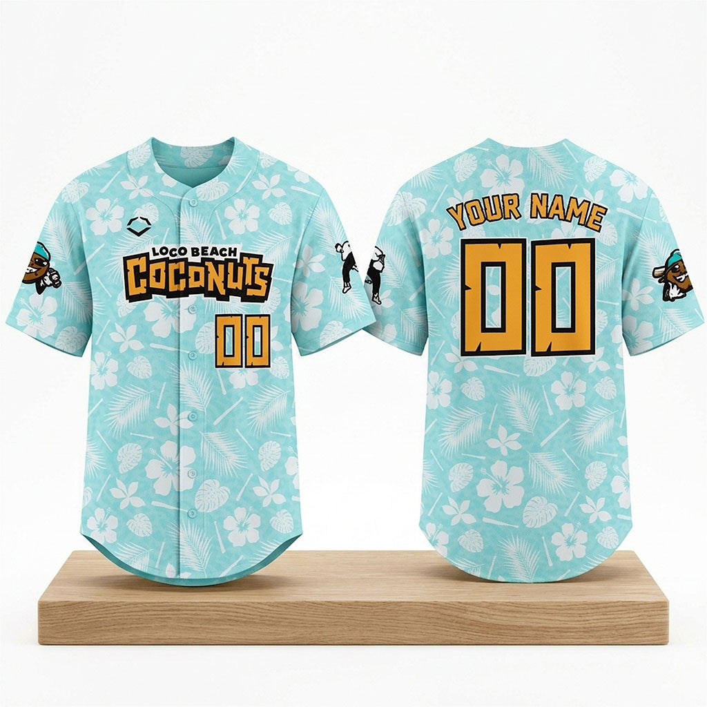 Personalized Loco Beach Coconuts Banana Ball 2026 Jersey LB Coconuts Merch Gifts For Him - Merchluma