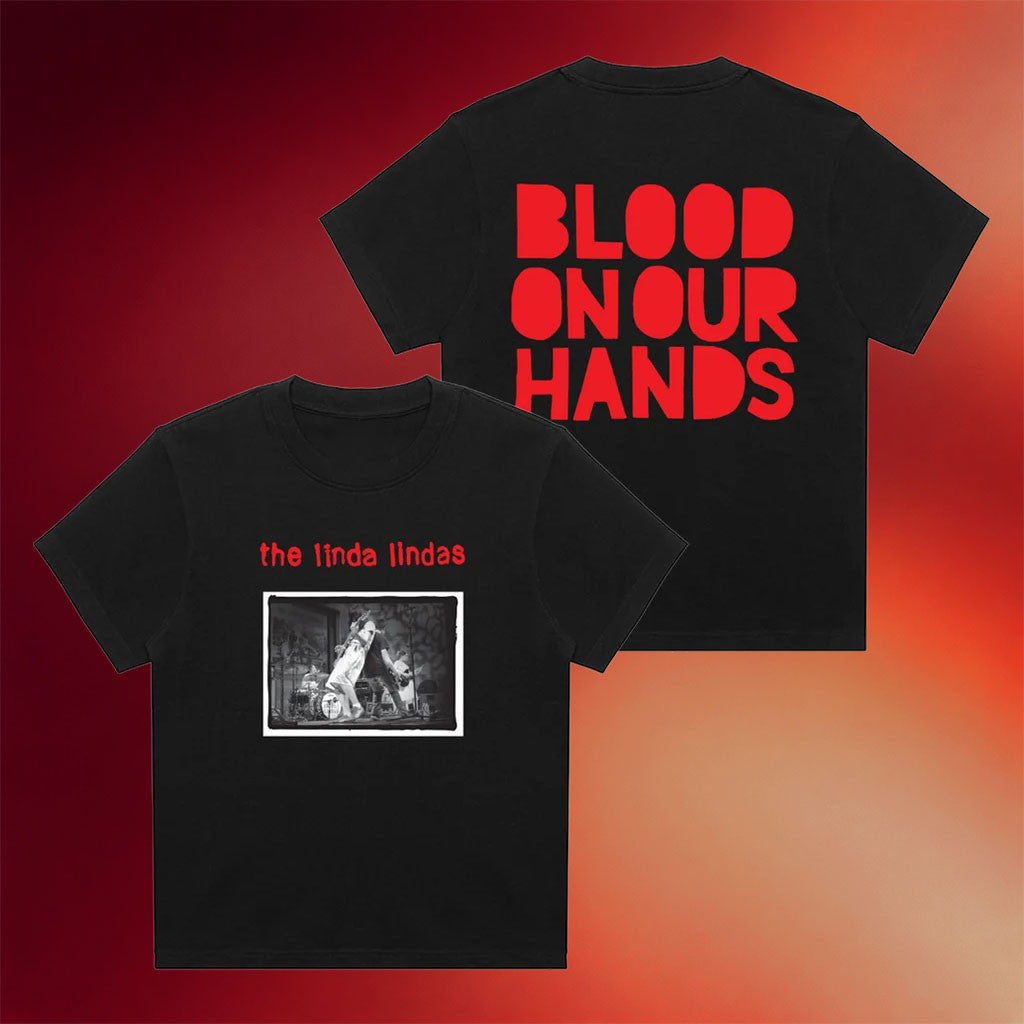 The Linda Lindas Merch 2026 Blood On Our Hands Black T-Shirt Present For Band Fans - Merchluma