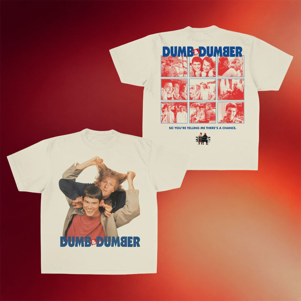 Younger You Merch 2026 There's A Chance T-Shirt Dumb And Dumber Shirt Gift For BFF - Merchluma