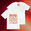 Elle Limebear Merch 2026 Bye Fear T-Shirt White Joy Peace Love Shirt Gift For Besties - Merchluma