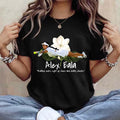 Alex Eala Ruffled Socks Light Up Shoes And Chubby Cheeks Shirt Alex Eala Merch Tennis Fan Gifts - Merchluma