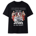 Atlanta Dream In My Veins Jesus In My Heart Signatures WNBA T-Shirt Atlanta Dream Merch Gifts - Merchluma