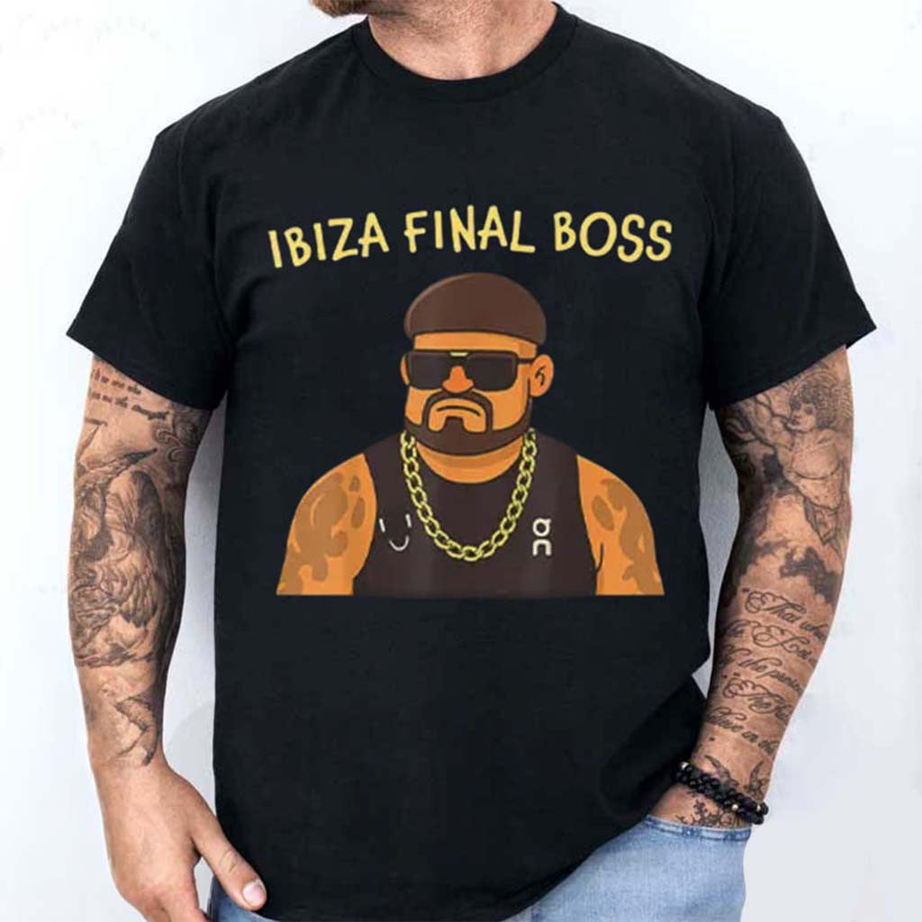 Jack Kay Ibiza Final Boss T-Shirt Black Unique Gift For Brothers - Merchluma