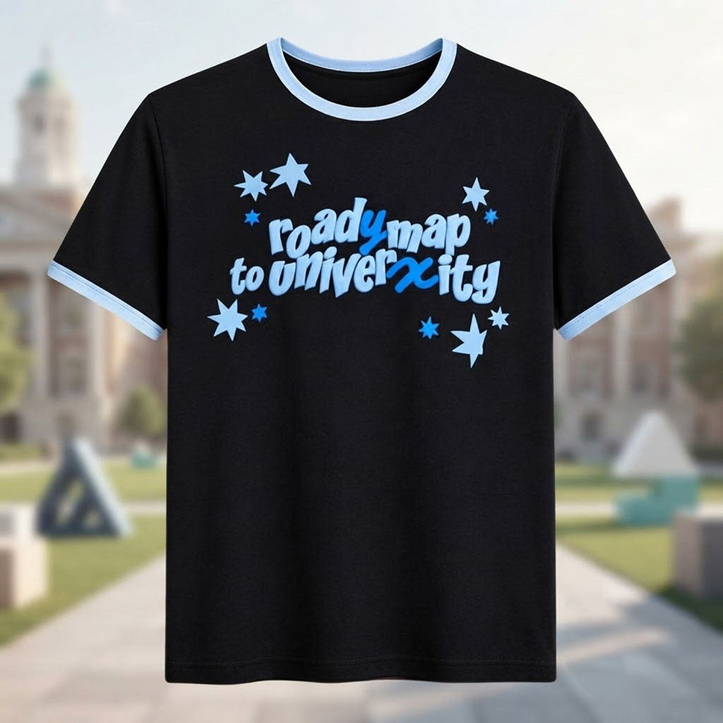 Hunter Roady Map To University Shirt Birthday Gift Ideas For Friends - Merchluma