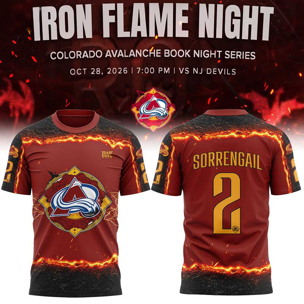 Colorado Avalanche Merch Fourth Wing Night Book Night Series T-Shirt #2 Sorrengail Shirt Gifts - Merchluma