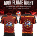 Colorado Avalanche Merch Fourth Wing Night Book Night Series T-Shirt Gift For Hockey Fans - Merchluma