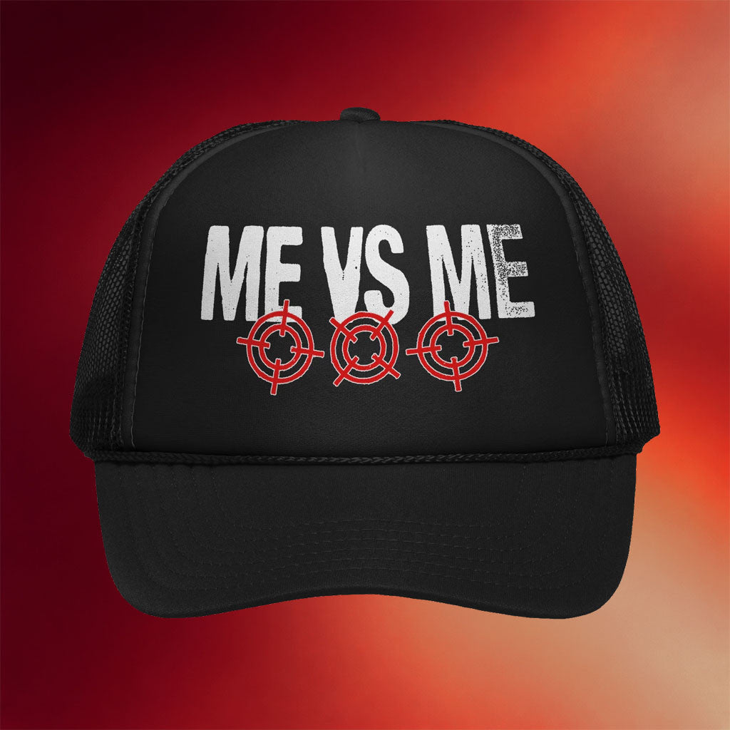 Get A Real Job Kid Merch 2026 Me Vs Me Trucker Hat Gifts For Your Boyfriend - Merchluma