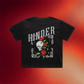 Hinder Music Merch 2026 Skull Rose Cropped Tee Unique Gift For Girlfriend - Merchluma