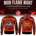 Colorado Avalanche Fourth Wing Night Book Night Series Hoodie Iron Flame Hoodie Avalanche Merch - Merchluma