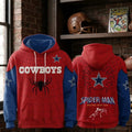 Dallas Cowboys X Spider-Man Brand New Day Hoodie Dallas Cowboys Merch Gift For Brothers - Merchluma
