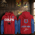 Indianapolis Colts X Spider-Man Brand New Day Hoodie Colts Merch Gift For Superhero Fans - Merchluma