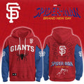 SF Giants x Spider-Man Brand New Day 2026 Hoodie San Francisco Giants Merch Fans Gifts - Merchluma