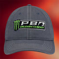 PBR Merch 2026 PBR Unleash The Beast Logo Hat Embroidered Monster Energy Cap Gift For Fans - Merchluma