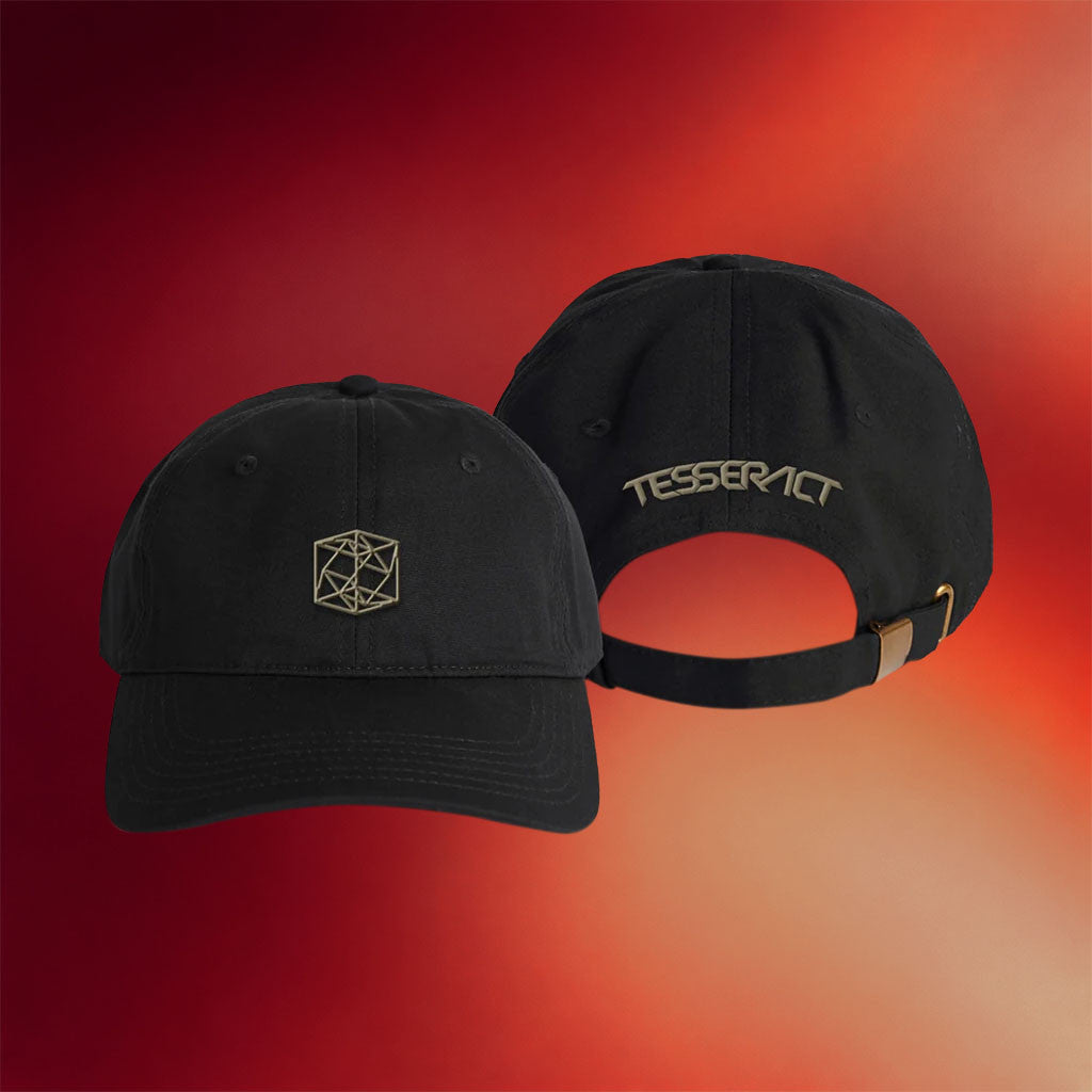 Tesseract Merch 2026 Cube Embroidered Hat Black Best Gift For Metal Band Fans - Merchluma
