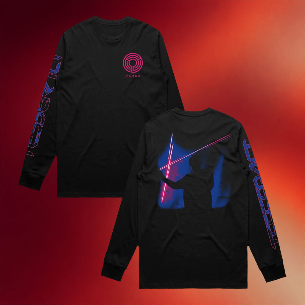 Tesseract Merch 2026 RADAR Long Sleeve Shirt Black Gift For Music Lovers - Merchluma