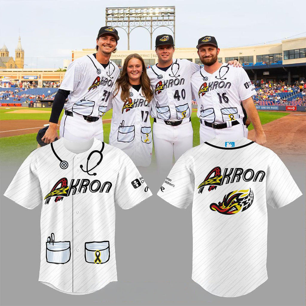 Akron RubberDucks Family Center Commemorative 2026 Jersey RubberDucks Merch Gift For Fans - Merchluma