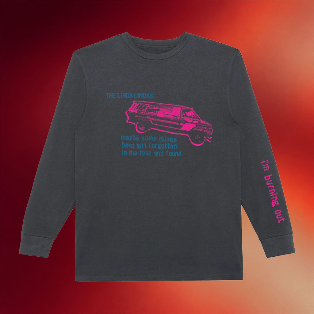 The Linda Lindas Merch 2026 Van Long Sleeve Shirt I'm Burning Out Shirts Gift for Band Fans - Merchluma