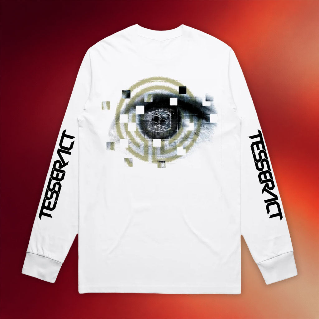 Tesseract Merch 2026 Eyes Long Sleeve Shirt White Presents For Music Lovers - Merchluma