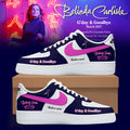 Personalized Belinda Carlisle G'day And Goodbye Australia Tour Sneakers Belinda Carlisle Merch - Merchluma