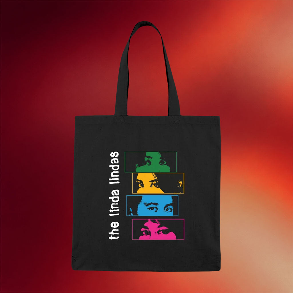 The Linda Lindas Merch 2026 Eyes Tote Bag Best Gift For Punk Band Fans - Merchluma