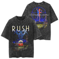Rush Toronto ON Canada 2026 Event At Scotiabank Arena On August Washed T-Shirt Rush Merch - Merchluma