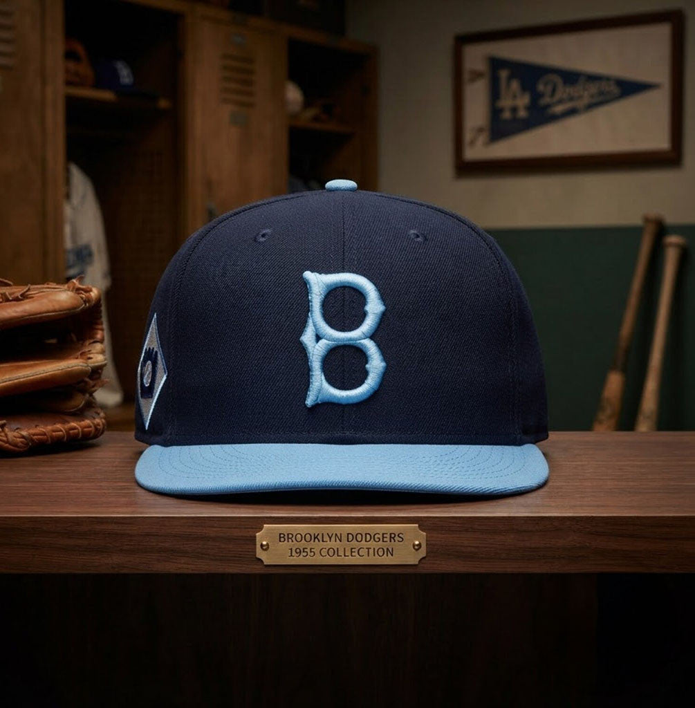 2026 Brooklyn Dodgers B Hat Embroidered Dodgers Merch Present For Baseball Fans - Merchluma